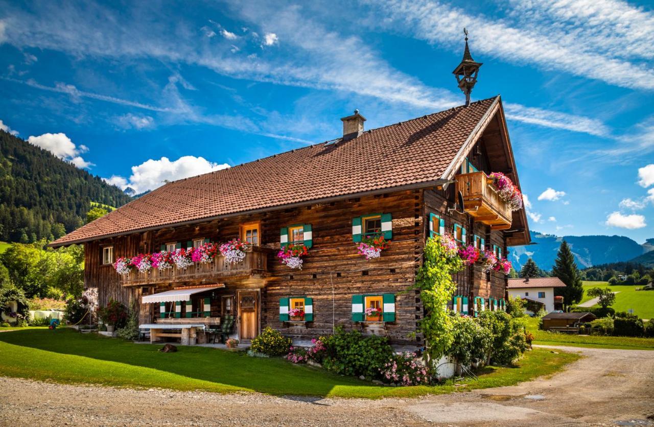 Villa Bauernhof Lehengut Pfarrwerfen Exterior foto